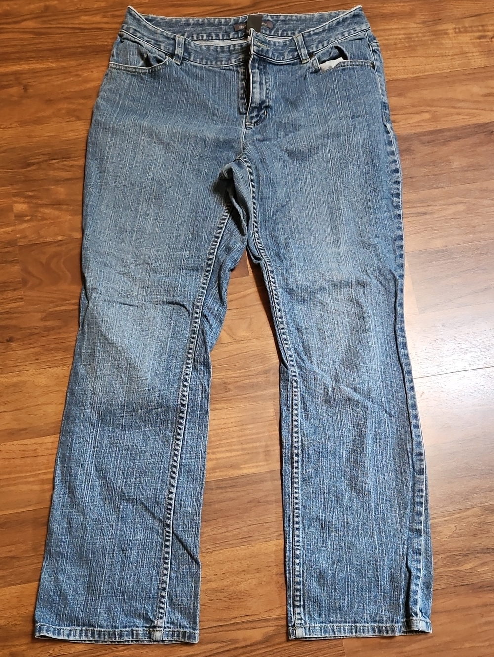 Classic Blue Women's Straight-Leg Jeans